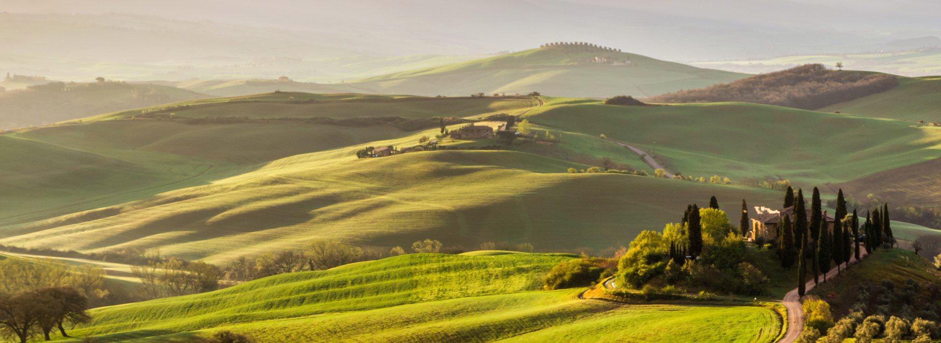 Panorama della Val d'Orcia