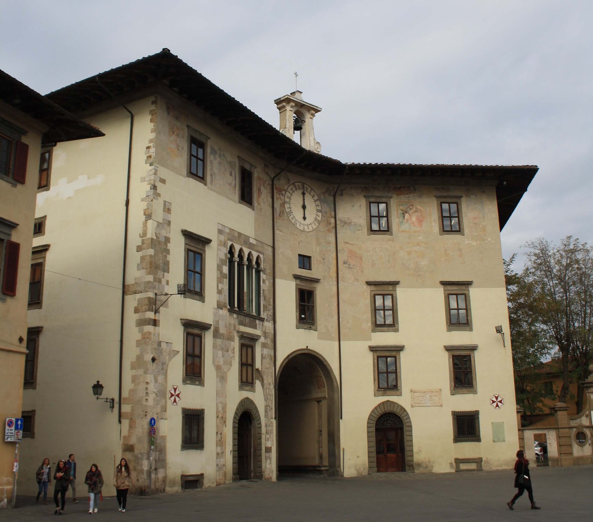 Palazzo dell’Orologio in piazza dei Cavalieri a Pisa