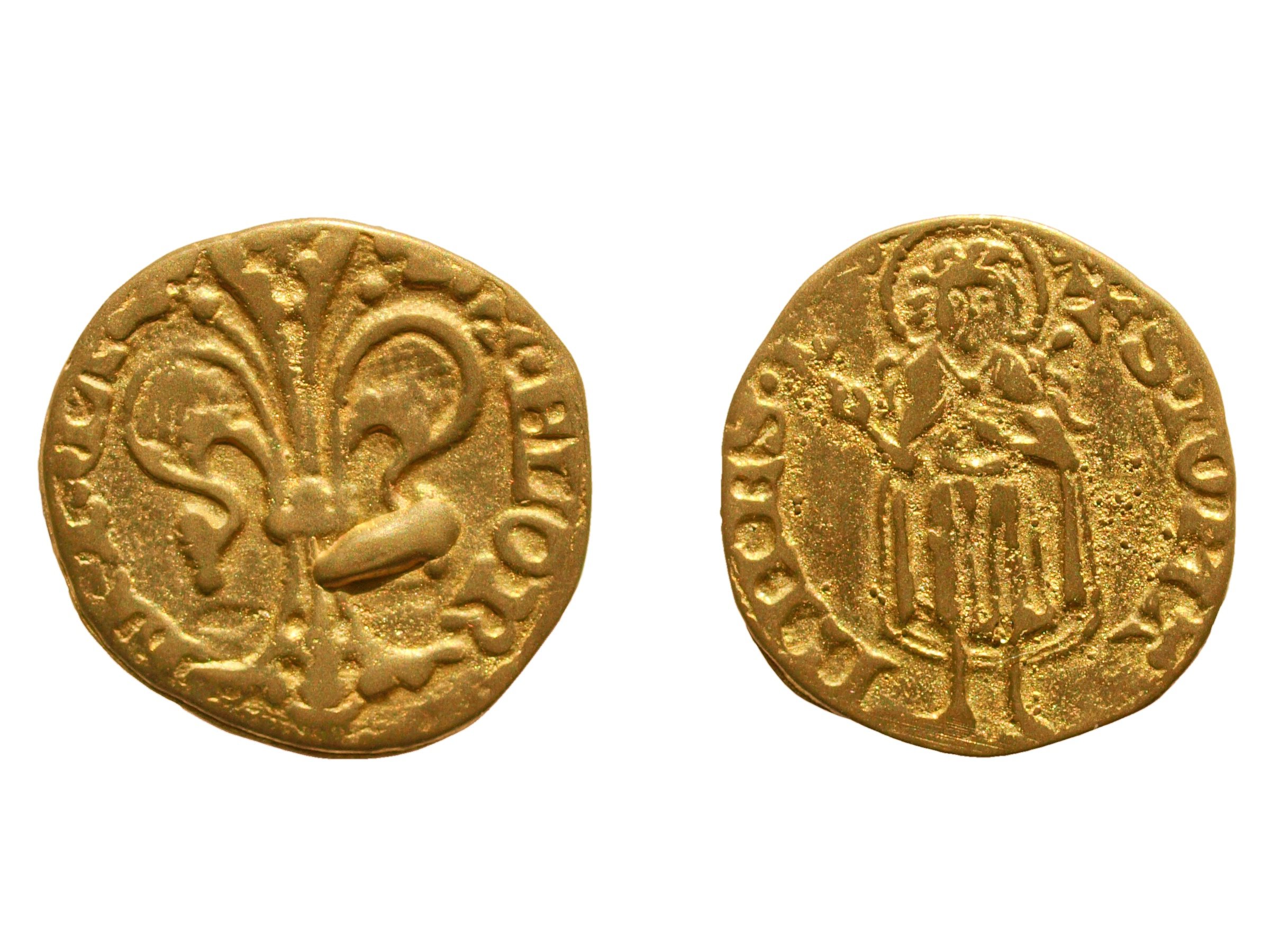 Recto e verso del fiorino d'oro