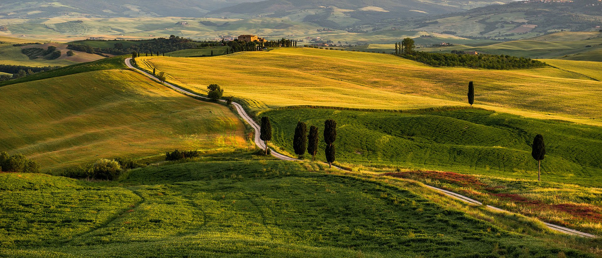 Paesaggio della Val d'Orcia